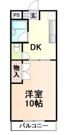 カーサカジマⅠの物件間取画像